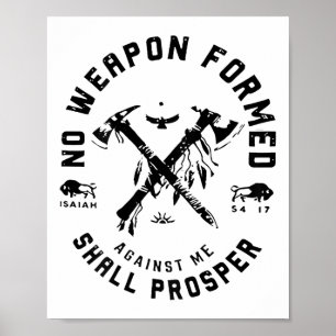 Poster Aucune arme formée contre moi ne prospérera _1 