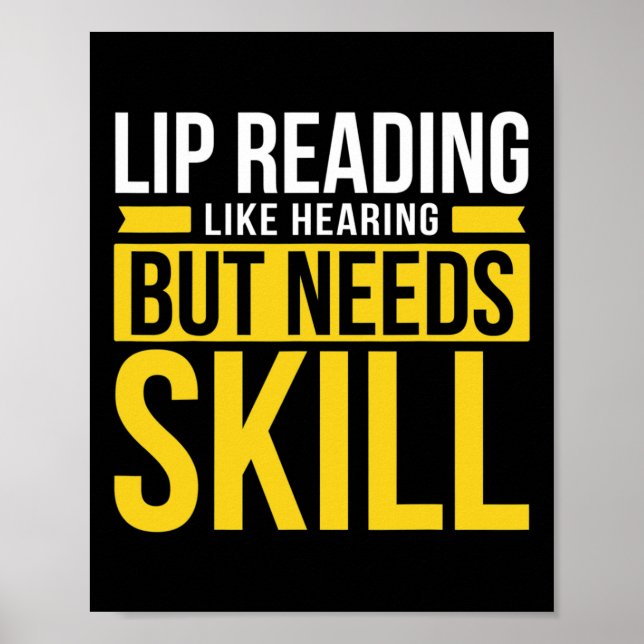 Poster Audience - Sourd - Incapable D'Entendre - Sensibil (Devant)