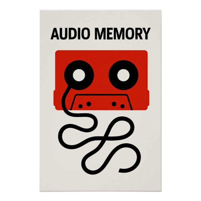 Poster AUDIO MEMORY – Une mémoire sonore (Devant)