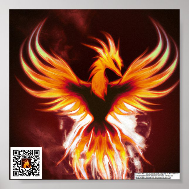 Poster Augmenté Phoenix (Devant)