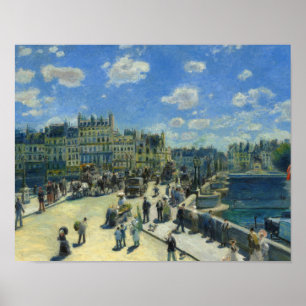 Poster Auguste Renoir - Pont Neuf, Paris
