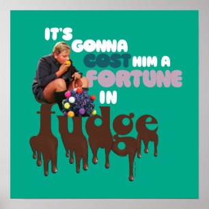 Poster Augustus Gloop - Une fortune à Fudge