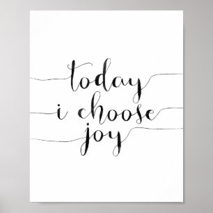 Poster Aujourd'hui, je choisis Joy
