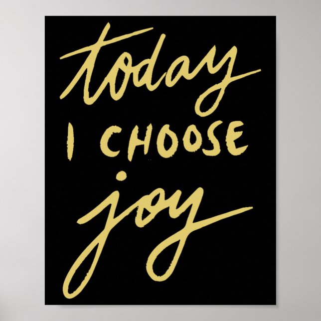 Poster Aujourd'hui, je choisis Joy (Devant)