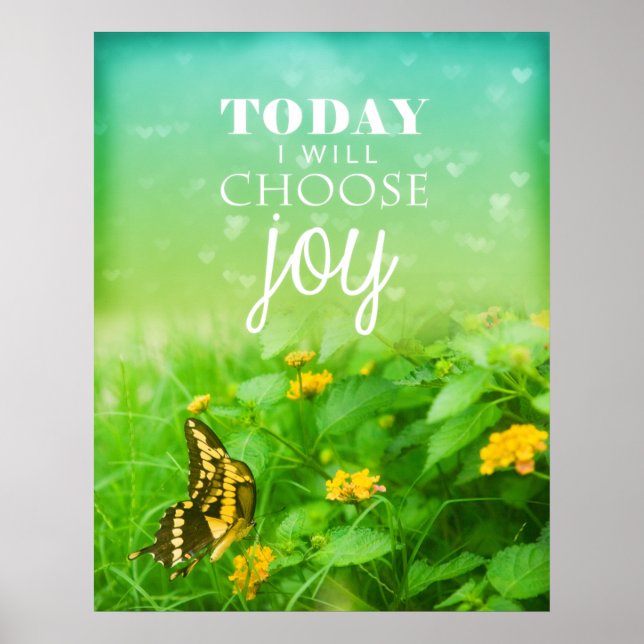 Poster Aujourd'hui, je choisis Joy (Devant)