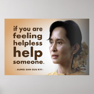 Poster Aung san suu kyi