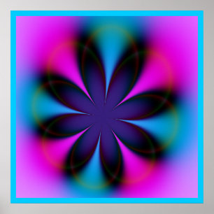 Poster Aura florale