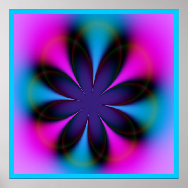 Poster Aura florale (Devant)