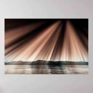 Poster Aurora à la surface