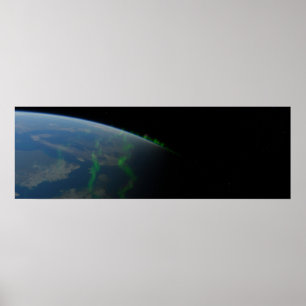 Poster Aurora Borealis de l'espace