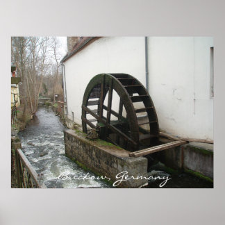 Poster aus Holz