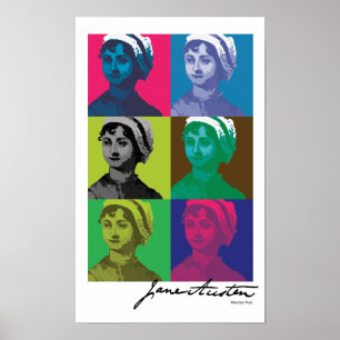 Poster AustenPop -- Style de Jane Austen