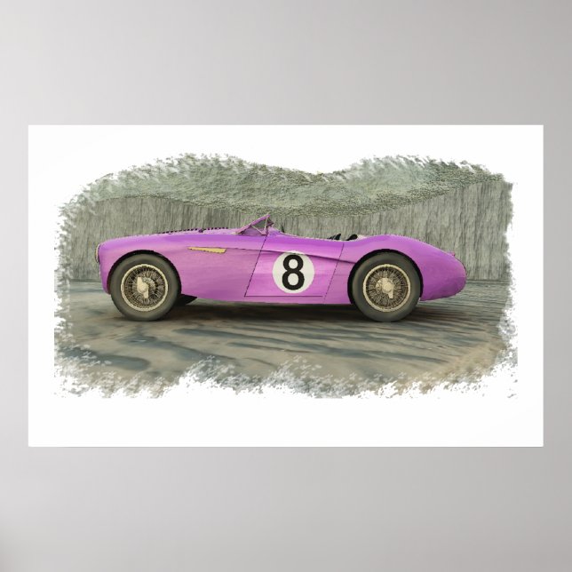 Poster Austin_Healey (Devant)