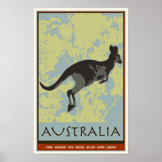 Poster Australie (Devant)