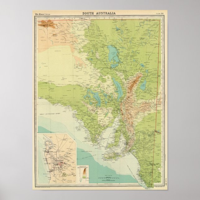 Poster Australie du Sud (Devant)