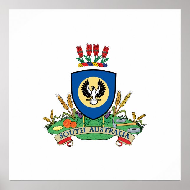 Poster australie du sud, Australie (Devant)