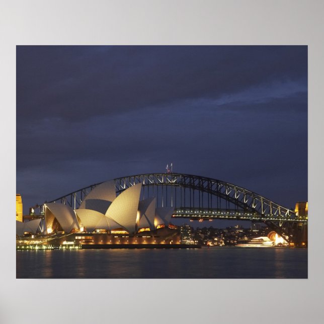 Poster Australie, Nouvelle-Galles du Sud, Sydney, Sydney  (Devant)