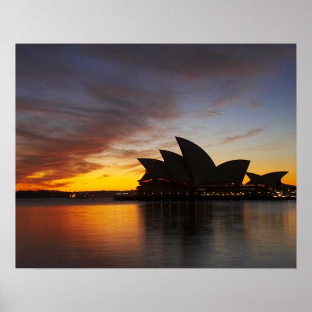 Poster Australie, Nouvelle-Galles du Sud, Sydney, Sydney  (Devant)