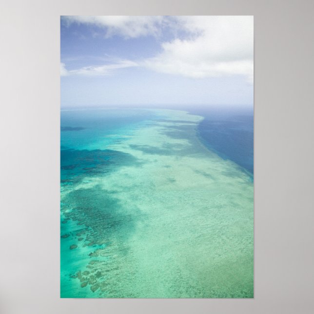 Poster Australie, Queensland, Whitsunday Coast, Great (Devant)