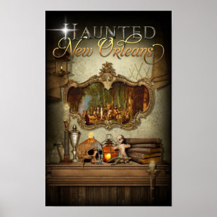 Poster Auteur spirituel vaudou de la Nouvelle-Orléans