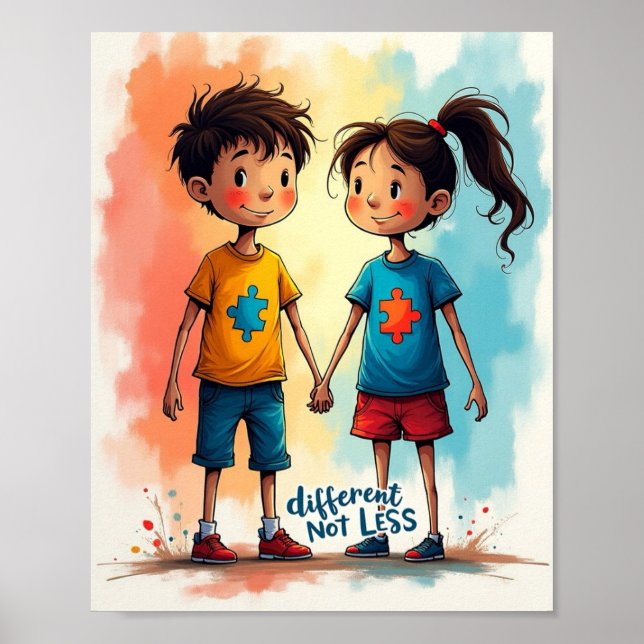 Poster Autisme (Devant)