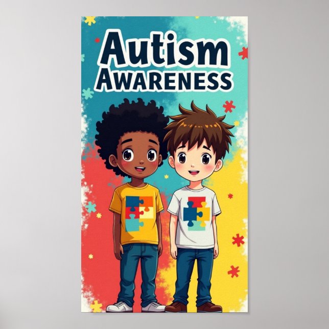 Poster Autisme (Devant)