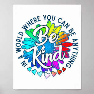 Poster Autisme Dans Un Monde Où Vous Pouvez Être N'import