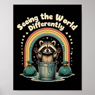 Poster Autisme Drôle de voir le monde différemment Autist