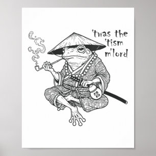 Poster Autisme Drôle Des Femmes C'Était Le Tisme M Lord F