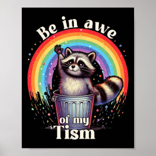 Poster Autisme Drôle Être en admiration de mon mème de ti