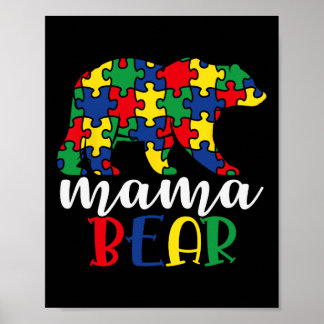 Poster Autisme Support Enseignante Femmes Enfants Sensibi