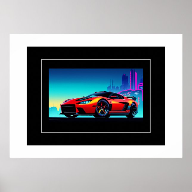 Poster-Auto Poster (Vorne)