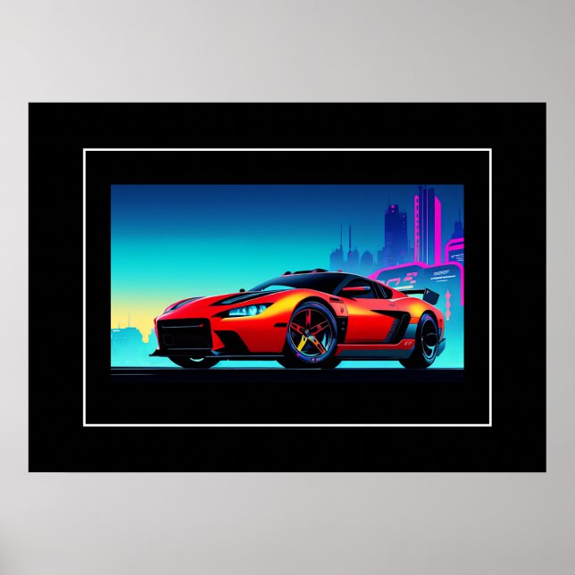 Poster-Auto Poster (Vorne)