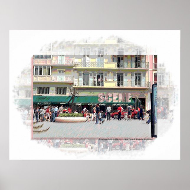 Poster Auto Visite SCÈNE (Devant)