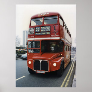POSTER AUTOBUS DE TERRAIN COMMUNAL DE PUTNEY