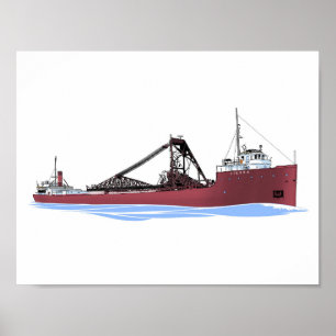 Poster Autochargeur de fret de la Sierra des Grands Lacs