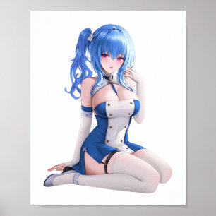 Poster Autocollant Waifu St. Louis