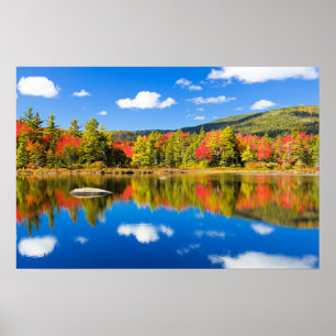 Poster Automne au New Hampshire