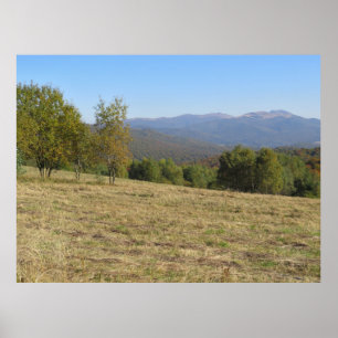 Poster automne Bieszczady