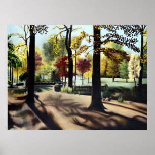 Poster Automne dans la branche Brook Park, NJ.
