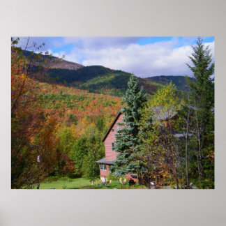 Poster Automne dans les Adirondacks