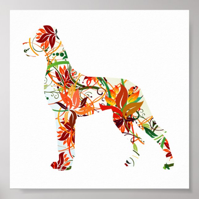 Poster Automne Grande Dane (Devant)