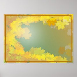 Poster Automne Inspiré - Nature Artistique