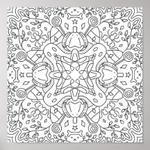 Automne paisible : Halloween coloriage magique