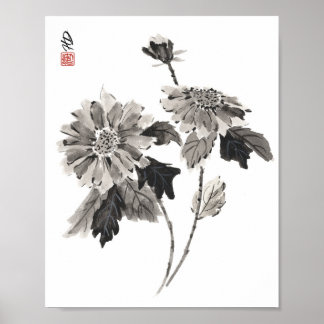 Poster Automne Silencieux