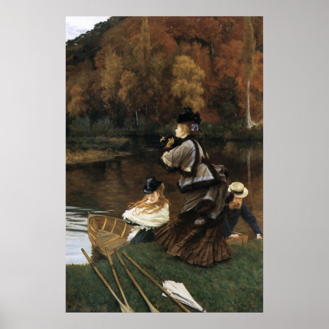 Poster Automne Sur La Tamise (Devant)