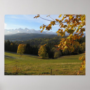 Poster Automne sur Spisz