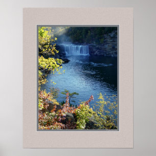Poster Automne tôt aux automnes de Cumberland, le