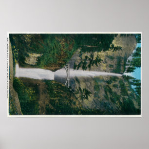 Poster Automnes de Multnomah et pont 2 de pied de Benson