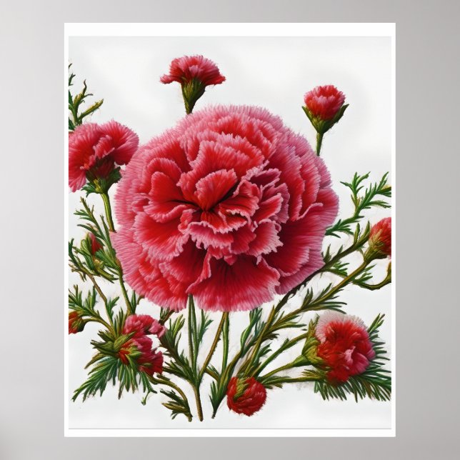 Poster Autonomisation par l'énergie carnation (Devant)